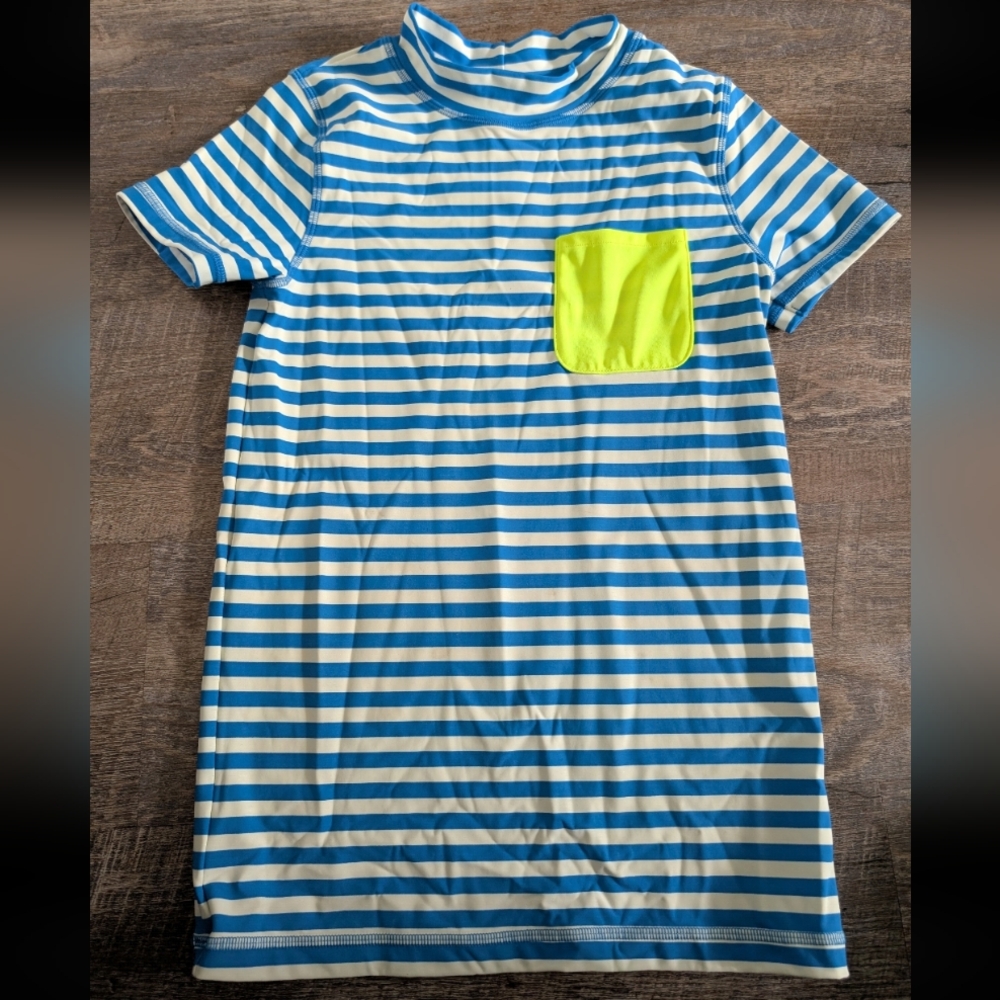 Mini boden Boys Rash Guard Shirt Size 11-12Y